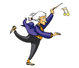 Party characters sticker #8560453