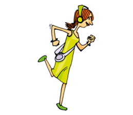 Party characters sticker #8560454