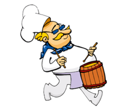 Party characters sticker #8560455