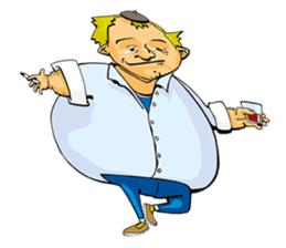 Party characters sticker #8560456