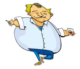 Party characters sticker #8560456