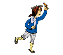 Party characters sticker #8560457