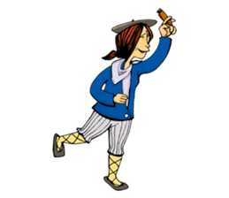 Party characters sticker #8560457