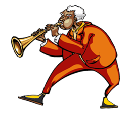 Party characters sticker #8560458