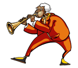 Party characters sticker #8560458