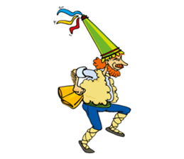 Party characters sticker #8560460