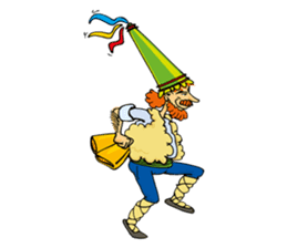 Party characters sticker #8560460