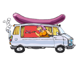 Party characters sticker #8560463