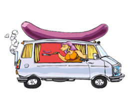 Party characters sticker #8560463