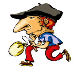 Party characters sticker #8560465