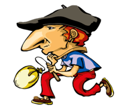 Party characters sticker #8560465