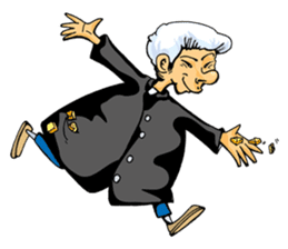 Party characters sticker #8560467