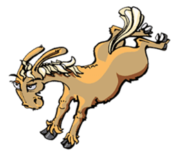 Party characters sticker #8560469