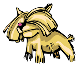 Party characters sticker #8560477