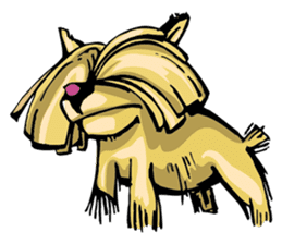 Party characters sticker #8560477