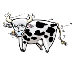 Party characters sticker #8560479