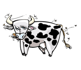 Party characters sticker #8560479