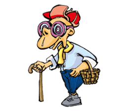 Party characters sticker #8560480