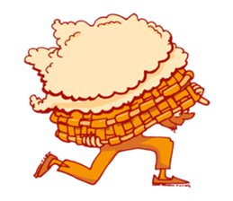 Party characters sticker #8560482