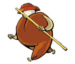 Party characters sticker #8560483