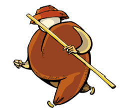 Party characters sticker #8560483