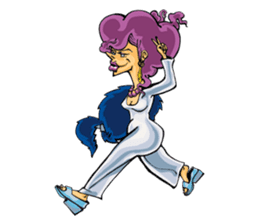 Party characters sticker #8560487