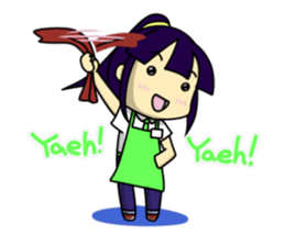 Waku Waku Work Girl (Renewal Version) sticker #8561610
