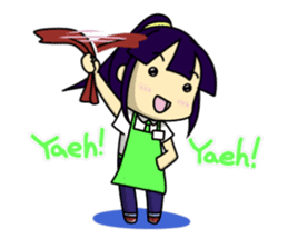 Waku Waku Work Girl (Renewal Version) sticker #8561610