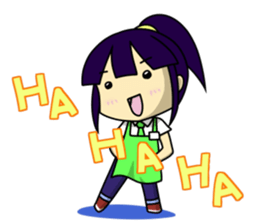 Waku Waku Work Girl (Renewal Version) sticker #8561611