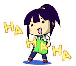 Waku Waku Work Girl (Renewal Version) sticker #8561611