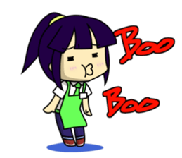 Waku Waku Work Girl (Renewal Version) sticker #8561613