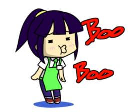 Waku Waku Work Girl (Renewal Version) sticker #8561613