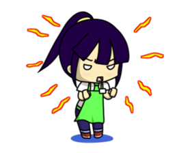 Waku Waku Work Girl (Renewal Version) sticker #8561614