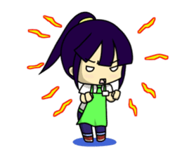 Waku Waku Work Girl (Renewal Version) sticker #8561614