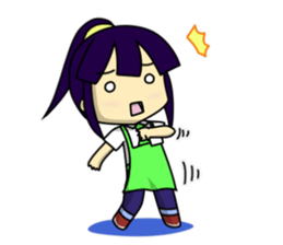 Waku Waku Work Girl (Renewal Version) sticker #8561621