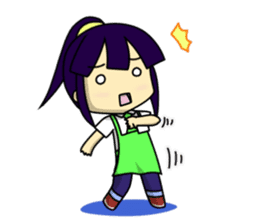 Waku Waku Work Girl (Renewal Version) sticker #8561621