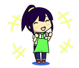 Waku Waku Work Girl (Renewal Version) sticker #8561623