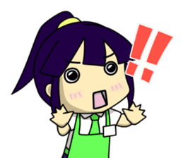 Waku Waku Work Girl (Renewal Version) sticker #8561625