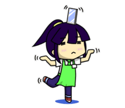 Waku Waku Work Girl (Renewal Version) sticker #8561626