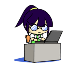 Waku Waku Work Girl (Renewal Version) sticker #8561627