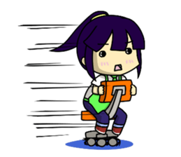 Waku Waku Work Girl (Renewal Version) sticker #8561628