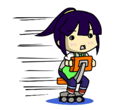 Waku Waku Work Girl (Renewal Version) sticker #8561628