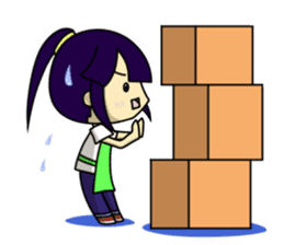 Waku Waku Work Girl (Renewal Version) sticker #8561629