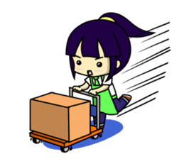 Waku Waku Work Girl (Renewal Version) sticker #8561631