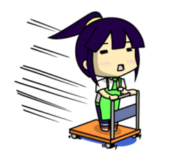 Waku Waku Work Girl (Renewal Version) sticker #8561632