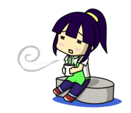 Waku Waku Work Girl (Renewal Version) sticker #8561636