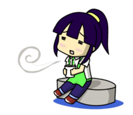 Waku Waku Work Girl (Renewal Version) sticker #8561636