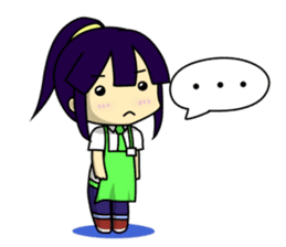 Waku Waku Work Girl (Renewal Version) sticker #8561637