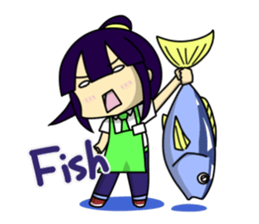 Waku Waku Work Girl (Renewal Version) sticker #8561639