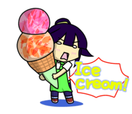 Waku Waku Work Girl (Renewal Version) sticker #8561641